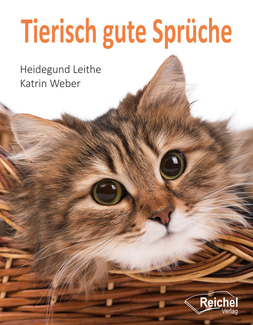 Cover in mittlerer Größe vom E-Book Tierisch gute Sprüche von Leithe, Heidegund; Weber, Katrin mit der ISBN-13 978-3-946433-00-2
